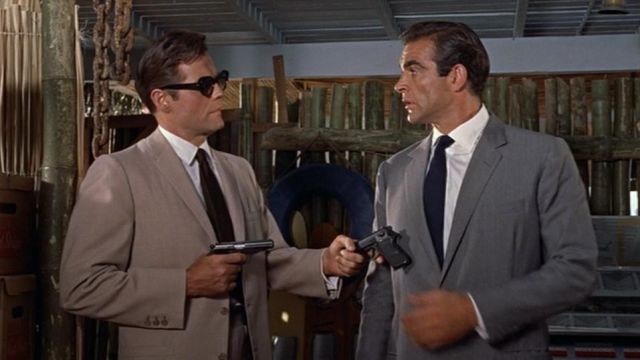 Les lunettes de soleil de Felix Leiter (Jack Lord) dans James Bond 007 contre Dr No