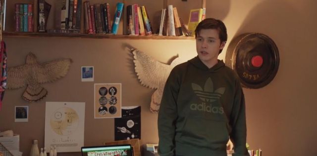 The Adidas hoodie worn by Simon Spier (Nick Robinson) as seen in From Love,  Simon | Spotern