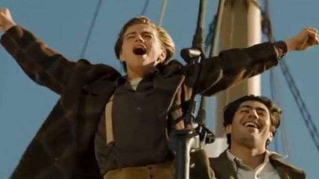 Coat worn by Jack Dawson (Leonardo DiCaprio) as seen in Titanic | Spotern