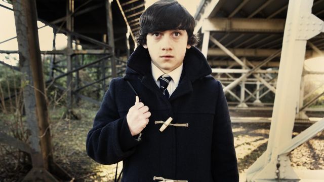 Oliver tate’s blue winter coat (Craig Roberts) in Submarine