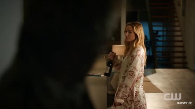 Floral Robe worn by Sara Lance (Caity Lotz) as seen in DC's Legends of Tomorrow Season 4