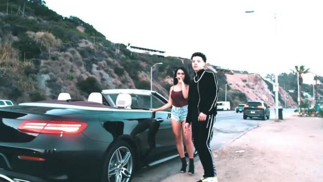 The set of tracksuit worn by Lil Mosey on in her video clip Noticed |  Spotern