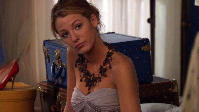 El collar usado por Serena van der Woodsen (Blake Lively) en Gossip Girl S03E22