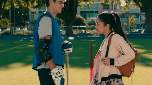 Pink Floral Dress worn by Lara Jean (Lana Condor) in To All The Boys I've Loved Before