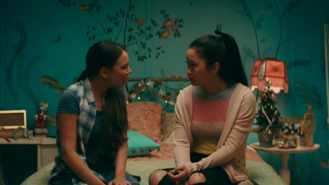 Rainbow Top worn by Lara Jean (Lana Condor) in To All The Boys I've Loved Before