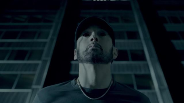 Necklace worn by Eminem as seen in Fall music video
