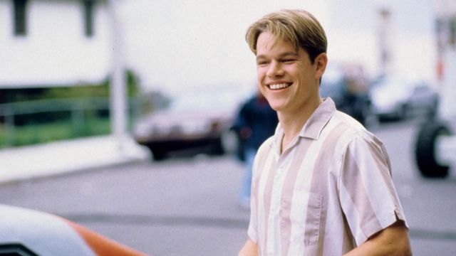 The striped shirt Will (Matt Damon) in 