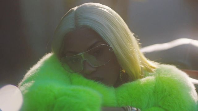 Sunglasses worn by Stefflon Don in her Hurtin' Me Music Video with French Montana