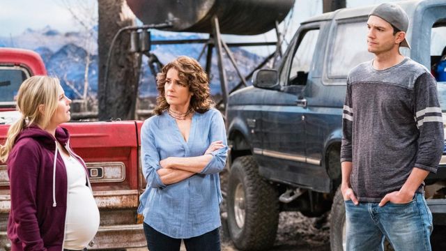 3/4 length Tee worn by Colt Bennett (Ashton Kutcher) as seen in The Ranch Part 5 Episode 7