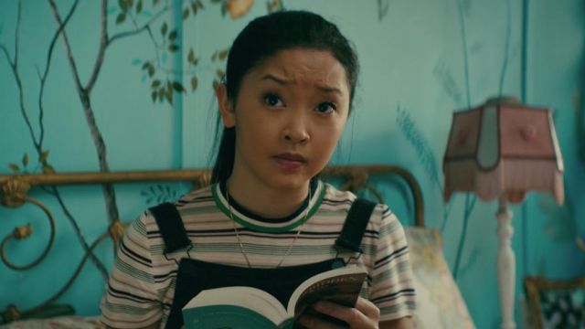 Stripped Shirt worn by Lara Jean (Lana Condor) as seen in To All the Boys I've Loved Before