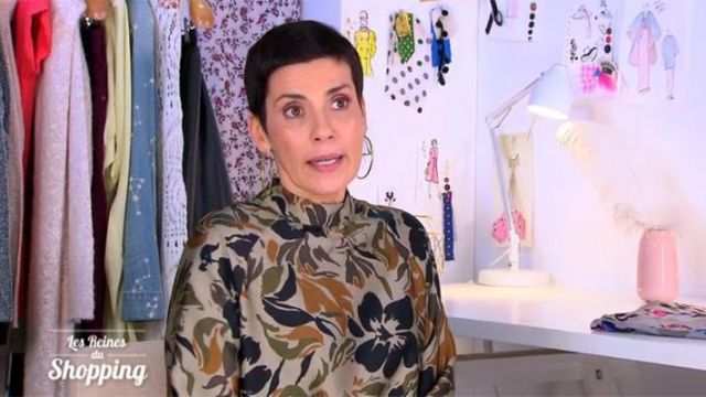 La blouse portée par Cristina Córdula dans Les reines du shopping du 13 mars 2019