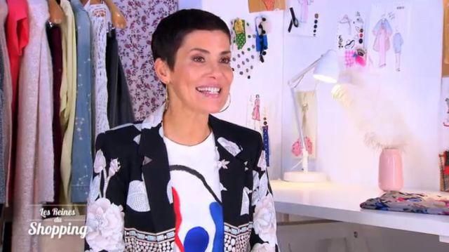 The jacket worn by Cristina Córdula in The queens shopping of march 11, 2019