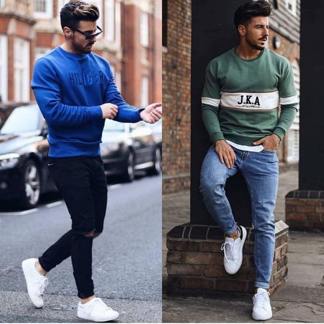 Tommy Hilfiger Blue as seen in Instagram account of @mensfashiongood | Spotern