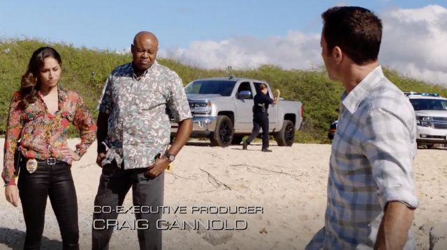 Floral Blouse worn by Tani Rey (Meaghan Rath) as seen in Hawaii Five-0 S09E20