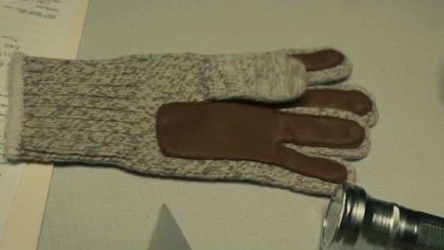 Gloves wool and leather Ted Bundy (Zac Efron) is in Extremely Wicked, Shockingly Evil and Vile