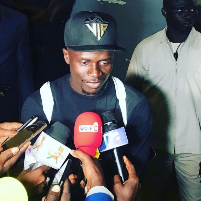 The cap and the VIP range by Sadio Mané on his account Instagram @sadiomaneofficiel