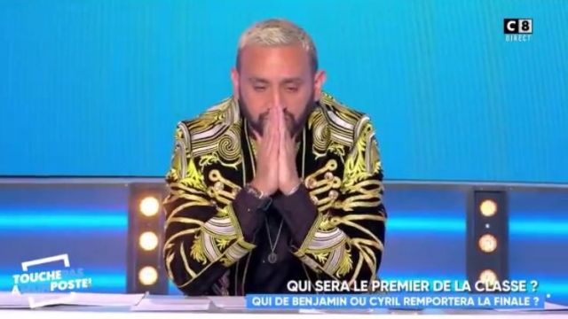 La veste imprimée portée par Cyril Hanouna dans Touche pas à mon poste du 12 juin 2019