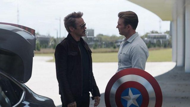 The jacket worn by Tony Stark (Robert Downey, Jr.) in Avengers : Endgame