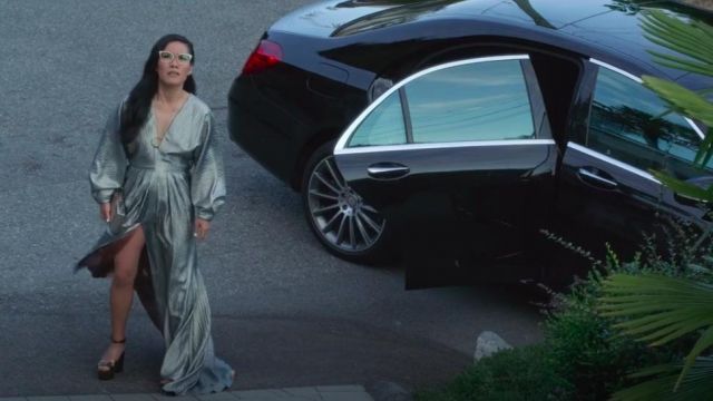 Silver Sparkly Dress worn by Sasha Tran (Ali Wong) in Always Be My Maybe