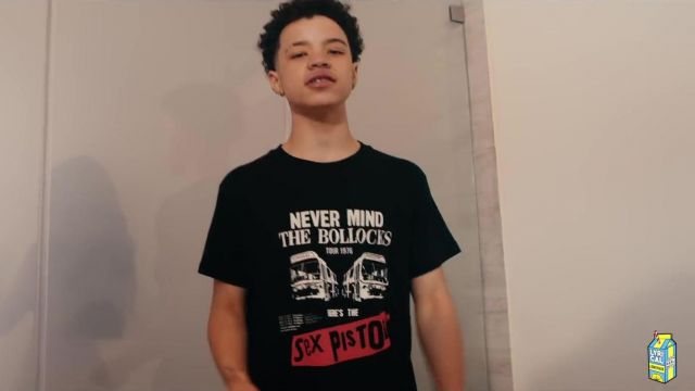 Sex Pistols T-Shirt worn by Lil Mosey in his Noticed music video