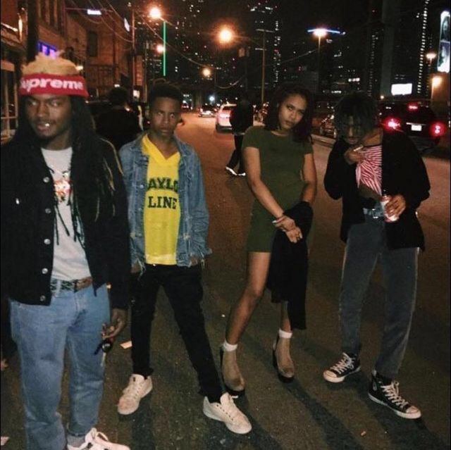 Sneakers worn by Tay-K on the In­sta­gram Ac­count of @Taykru­gratt