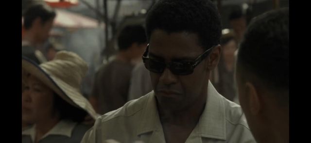 The Sunglasses Of Frank Lucas Denzel Washington In The Movie American Gangster Spotern