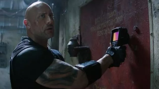 Tactical gloves worn by Hobbs (Dwayne Johnson) as seen in Fast & Furious Presents: Hobbs & Shaw