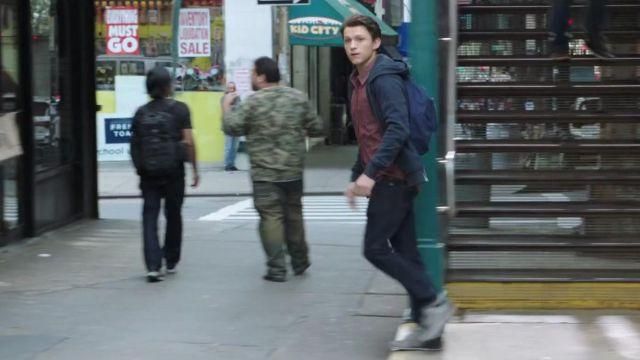 The button up worn by Peter Parker in the Far From Home trailers