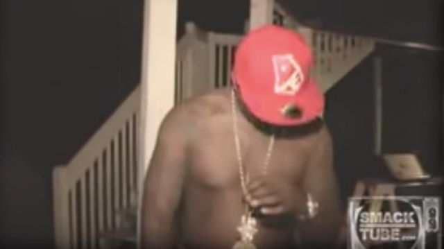 bungeejumpen inch wit Red cap hat worn by Gucci Mane in his My Kitchen music video | Spotern