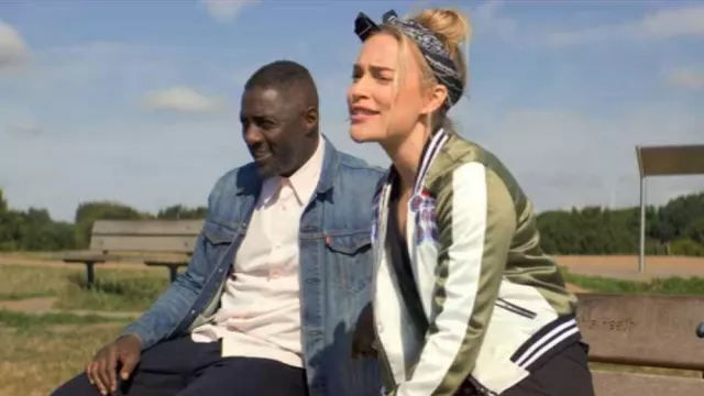 Bomber jacket worn by Sara (Piper Perabo) as seen in Turn up Charlie (Season 1 Episode 5)