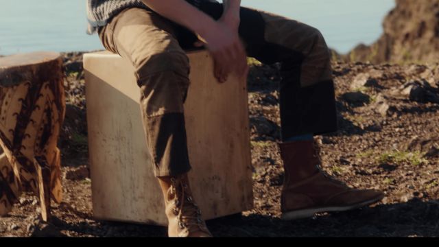 Patchy Pants / And Or Boots worn by Rellian (Nicholas Hamilton) as seen in Captain Fantastic