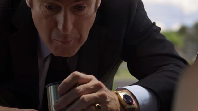 The gold watch of Jimmy McGill Bob Odenkirk in Better Call Saul