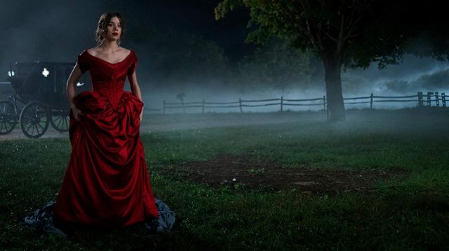 Red Dress worn by Emily Dickinson (Hailee Steinfeld) as seen in Dickinson  (S01E01) | Spotern