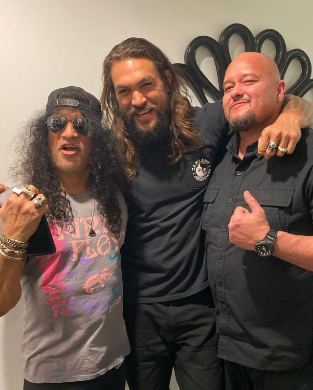 Oakland Conditioning black tshirt worn by Jason Momoa on his Instagram account prideofgypsies