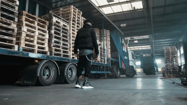 Camo socks worn by Scarlxrd in his GXING THE DISTANCE music video