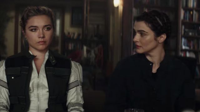 Black jacket worn by Melina Vostokoff (Rachel Weisz) as seen in Black Widow