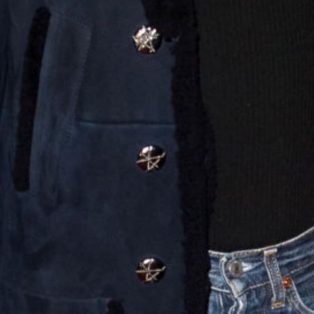 Buttons on the jacket as seen on the Instagram account of @margreteleax