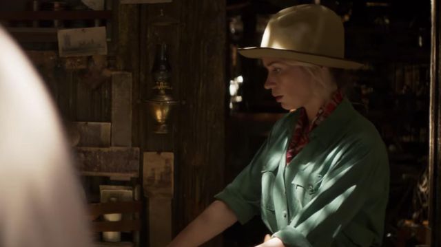 Kaki chapeau porté par Lily Houghton (Emily Blunt) comme on le voit dans la Jungle Cruise