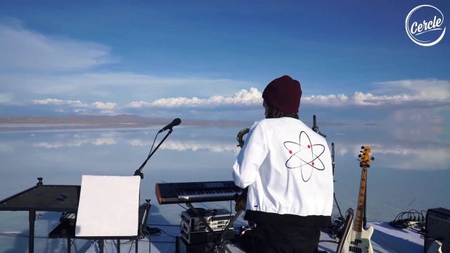 The White Jacket Of Fkj In His Video Fkj Live Salar Of Uyuni For The White Jacket Of Fkj In His Video Fkj Live Salar Of Uyuni For