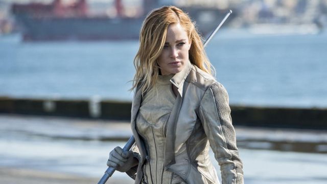 The asp baton used by Sara Lance (Caity Lotz) in DC'S Legends of Tomorrow