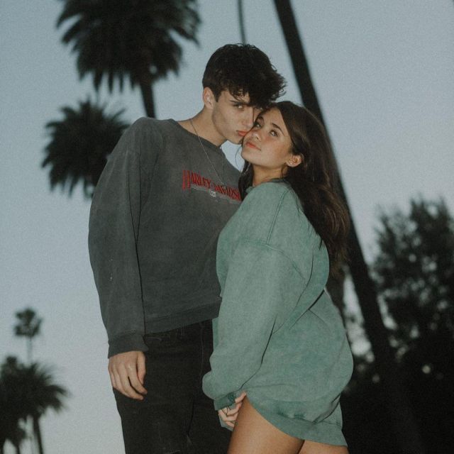 Le sweatshirt Harley Davidson portée par Josh Richards sur son compte Instagram @joshrichards