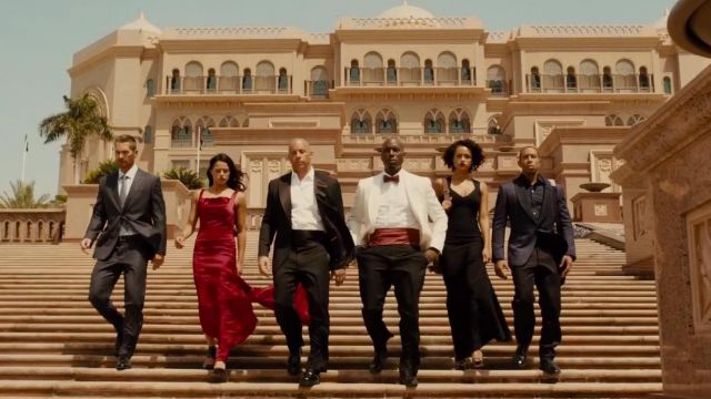 La ceinture du costume porté par Dominic Toretto (Vin Diesel) dans le film Fast and Furious 7