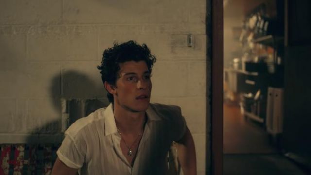 White Shirt Worn By Shawn Mendes In His Senorita Music Video With Camila Cabello Spotern