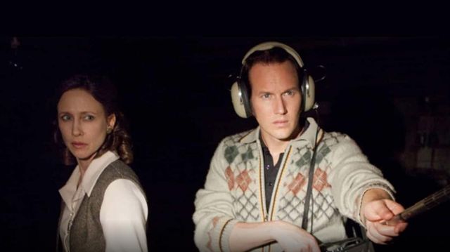 Zip Cardigan worn by Ed Warren (Patrick Wilson) in The Conjuring: The Devil Made Me Do It