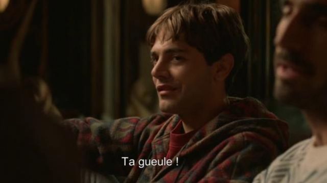 Chaqueta multicolor de Maxime (Xavier Dolan) en Matthias & Maxime