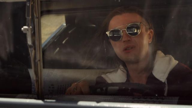 Sunglasses worn by Kevin Cash (Michael Pitt) in the movie the Last Days of American Crime