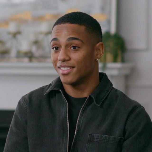 The denim jacket worn by Keith Powers on the Instagram account @keithpowers