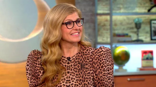 Eyeglasses worn by Connie Britton on CBS This Morning