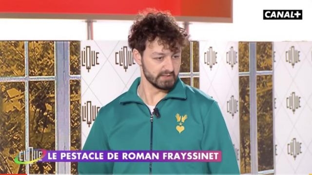 Veste Roman Frayssinet porté par Chroniqueur May Sarton dans l'émission Clique TV