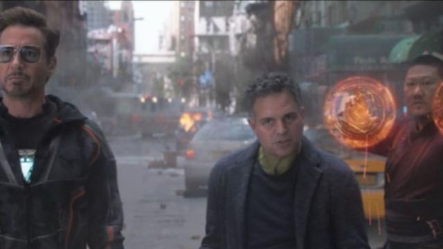 Veste en laine de Bruce Banner / Hulk (Mark Ruffalo) dans Avengers: Infinity War